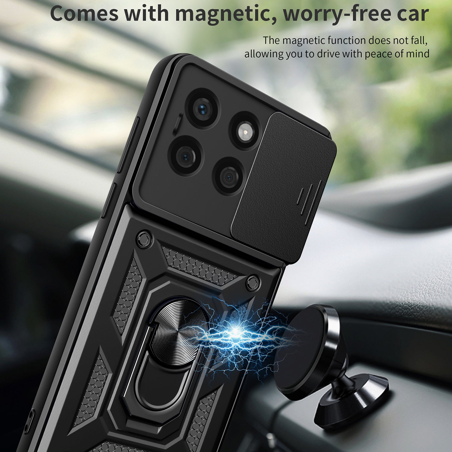 For Honor X8b 4G Case PC+TPU Camera Protection Phone Cover Built-in Kickstand For Honor X8b 4G Case PC+TPU Camera Protection Phone Cover Built-in Kickstand
